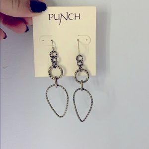 PUNCH BRAND dangly earrings - NEVER WORN